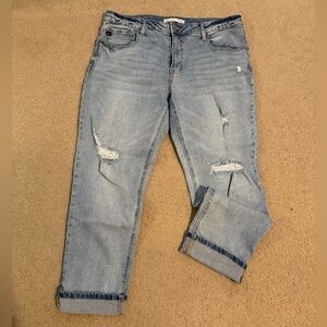 KanCan Light Blue Boyfriend Jeans